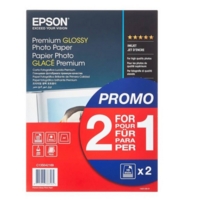Epsom A4 Premium Glossy 255gsm Paper 2 for 1 15 Sheets Per Pk