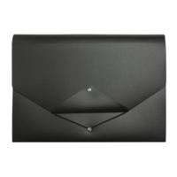 13 Pocket Polypropylene Expanding File   Black