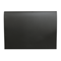13 Pocket Polypropylene Expanding File   Black