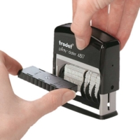 Trodat Dial a Phrase Self Inking Black Ink Stamp