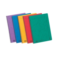 A4 Notemaker Assorted Colour Notebook Pack of 10