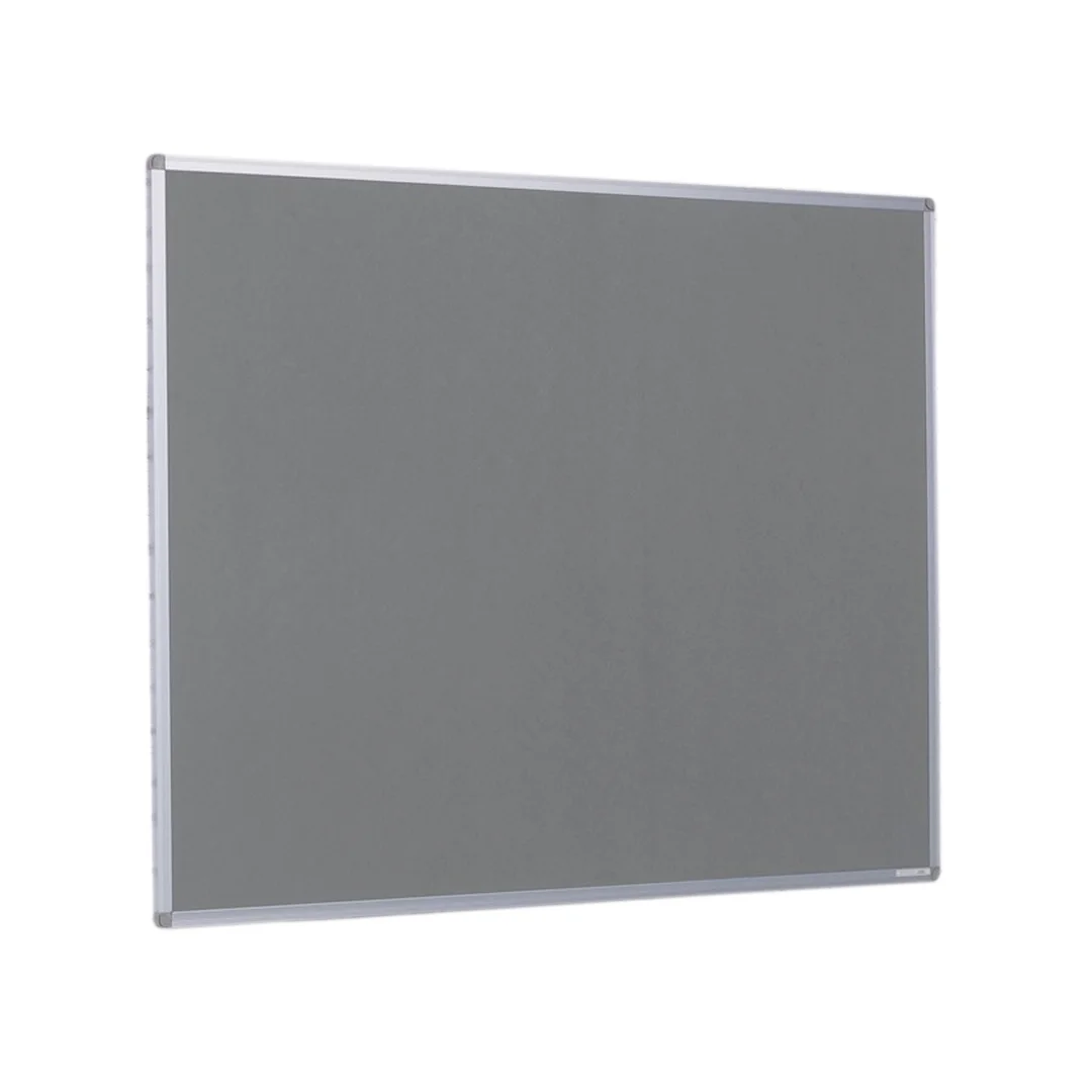 Aluminium Trim Notice Board 1800mm x 1200mm Grey