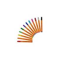 Manuscript Colour Fine Assorted Markers Pack of 12