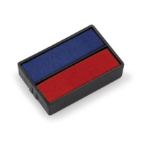 Trodat Replacement Ink Pad for Stamp 4850 Blue.Red Pk2