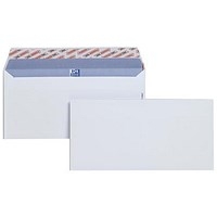 Plus Fabric DL White Plain 120gsm Envelopes Box 250