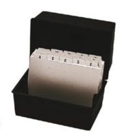 Record Card Index 8" x 5" Assorted Colour Box