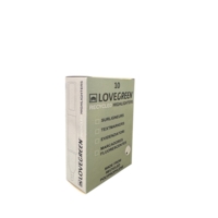 LoveGreen Recycled Highlighter LGHL17-1 Purple Box of 10