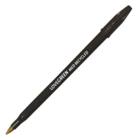 LoveGreen Recycled Ballpens Black,  Box 50   LGBP-01