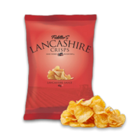 Lancashire Crisps Lancashire Sauce 40g Bags Box of 24
