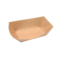 Kraft Large Food Tray 135mm x 90mm x 50mm Pack of 100