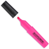 LoveGreen Recycled Highlighter LGHL08-1 Pink Box of 10