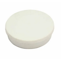 Super Strong Microbial 25mm Magnets White Pack of 10