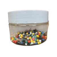 Assorted Colour Map Push Pins Tub of 300