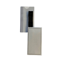 Reusable Magnetic Badges 40mm x75mm Pack of 10