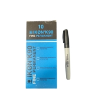 KW Fine Permanent Markers Box of 10