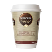 Nescafe and Go Gold Blend Black Coffee Pack of 8