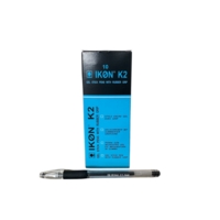KW Gel Grip K2-01 Ballpoint Pens Black Box of 10