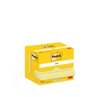 Post-It Notes Original Yellow 38mm x 51mm Pack of 12