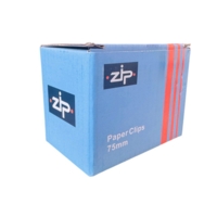 Jumbo 75mm Metal Paperclips Box of 100