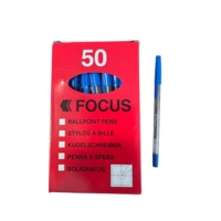 KW Medium Ball Pens Blue Box of 50