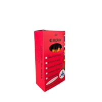 KW Ballpoint Fine Black Pens Box of 20