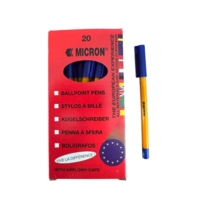 KW Fine 0.7mm Line Ballpen Blue Box of 20