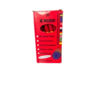 KW Ballpoint Fine Red Pens Box of 20