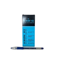 KW Gel Grip K2-03 Ballpoint Pens Blue Box of 10