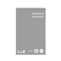 Rhino Shorthand 160 Page Ruled Notebook Pack of 10