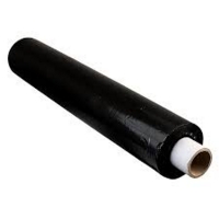 Black Stretch film 400mm 250m Ext Core 23 micron Heavy Duty