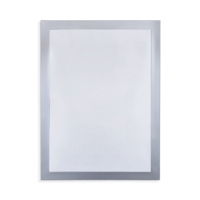 Self-Adhesive Display Frame Silver Size A4