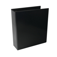 A4 Presentation 4-Ring 65mm Binder Black SINGLE