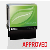 APPROVED Word Self Inking Red Ink Stamp