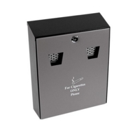 Ash Bin 3.1L Wall Mounted Black/Grey