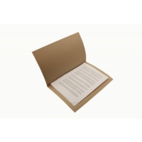 Guildhall Square Cut 315gsm Buff Folders Pack of 100