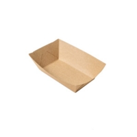 Kraft Small Food Tray 100mm x 60mm x 40mm Pack of 100