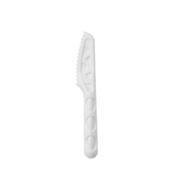 Bagasse 100% Biodegradable Knives White Pack of 100