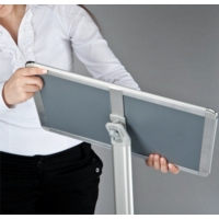 A4 Floor Standing Portrait and Landscape Snap Frame