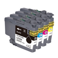 Brother Compat Ink Cyan LC424XLC 750 prints