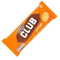 Club Orange Biscuit Bars 12 Sleeves of 6 Biscuits
