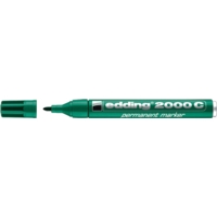 Edding 2000c Permanent Green Markers Box of 10