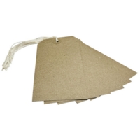 Buff Strung Tag  MS6 134mm x 67mm Box of 1000