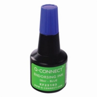 Endorsing Blue Ink 28ml Bottle SINGLE