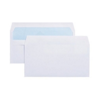 DL White Plain 100gsm Self Seal Envelopes Box of 500