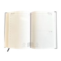 A5 Academic Page Per Day Diary Navy Blue 2026-2027