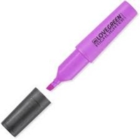 LoveGreen Recycled Highlighter LGHL17-1 Purple Box of 10