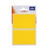 Rectangular Orange Labels 50mm x 80mm Pack of 8