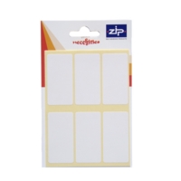 Rectangular White Labels 25mm x 50mm Pack of 42