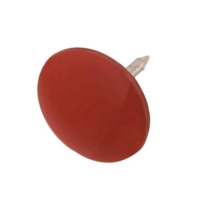 Assorted Colour Flat-Head Drawing Display Pins Tub 750