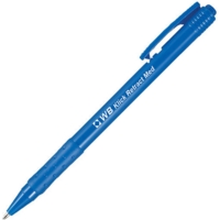 KW Medium KIick Blue Retractable Pens Box of 20